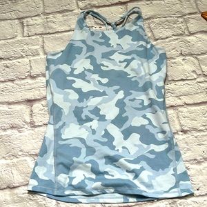 All in motion girls athletic tank cross back design